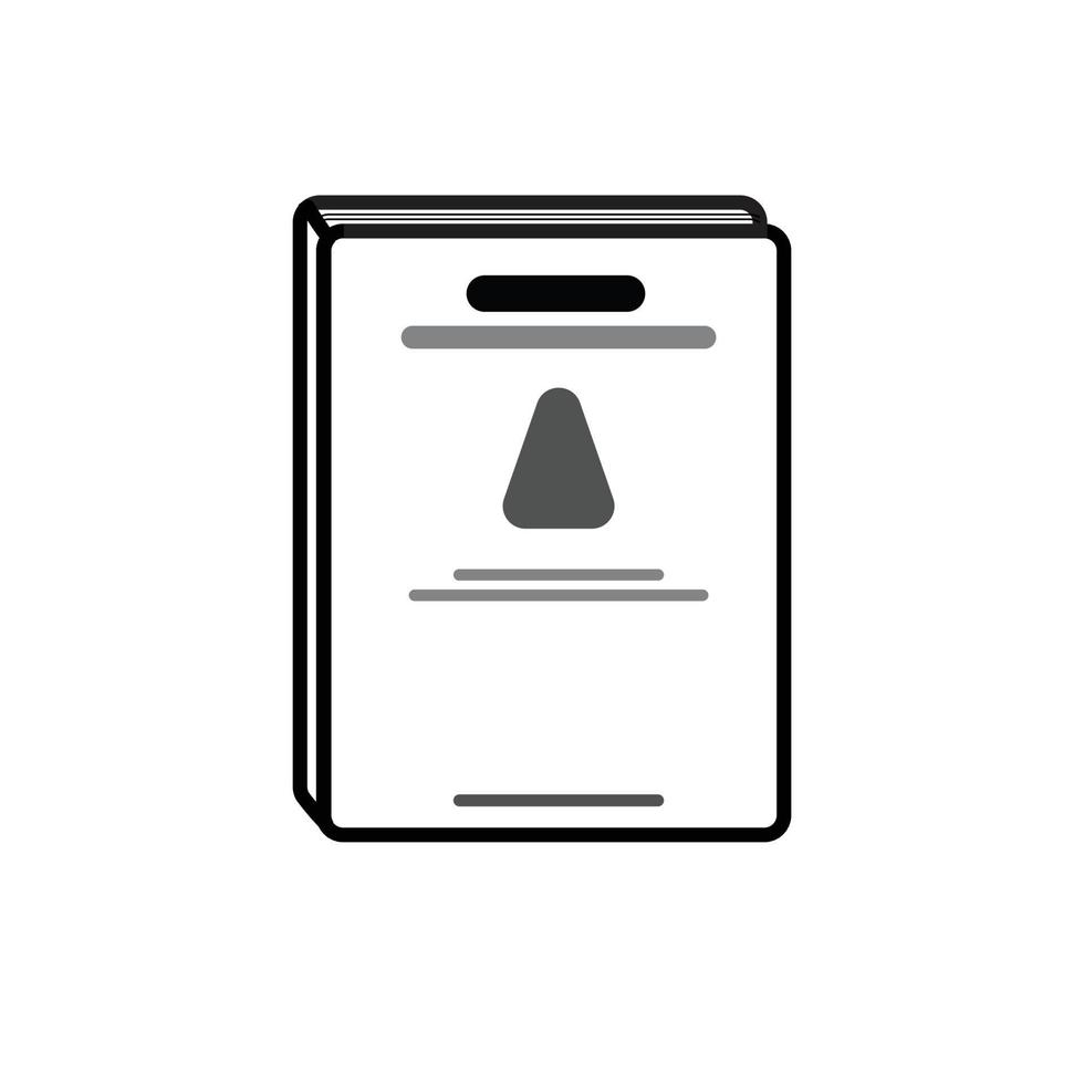 Journal book vector illustration for important notes