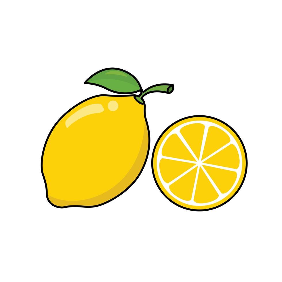 Lemon Graphics Vector Illustration