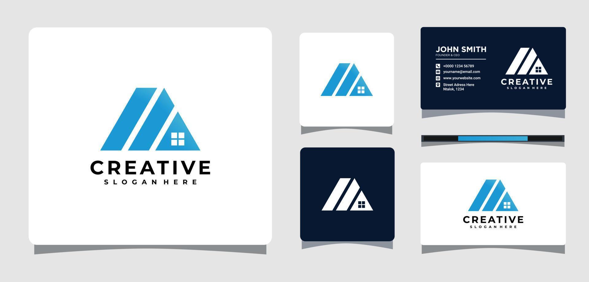 House Logo Template Design Inspiration vector