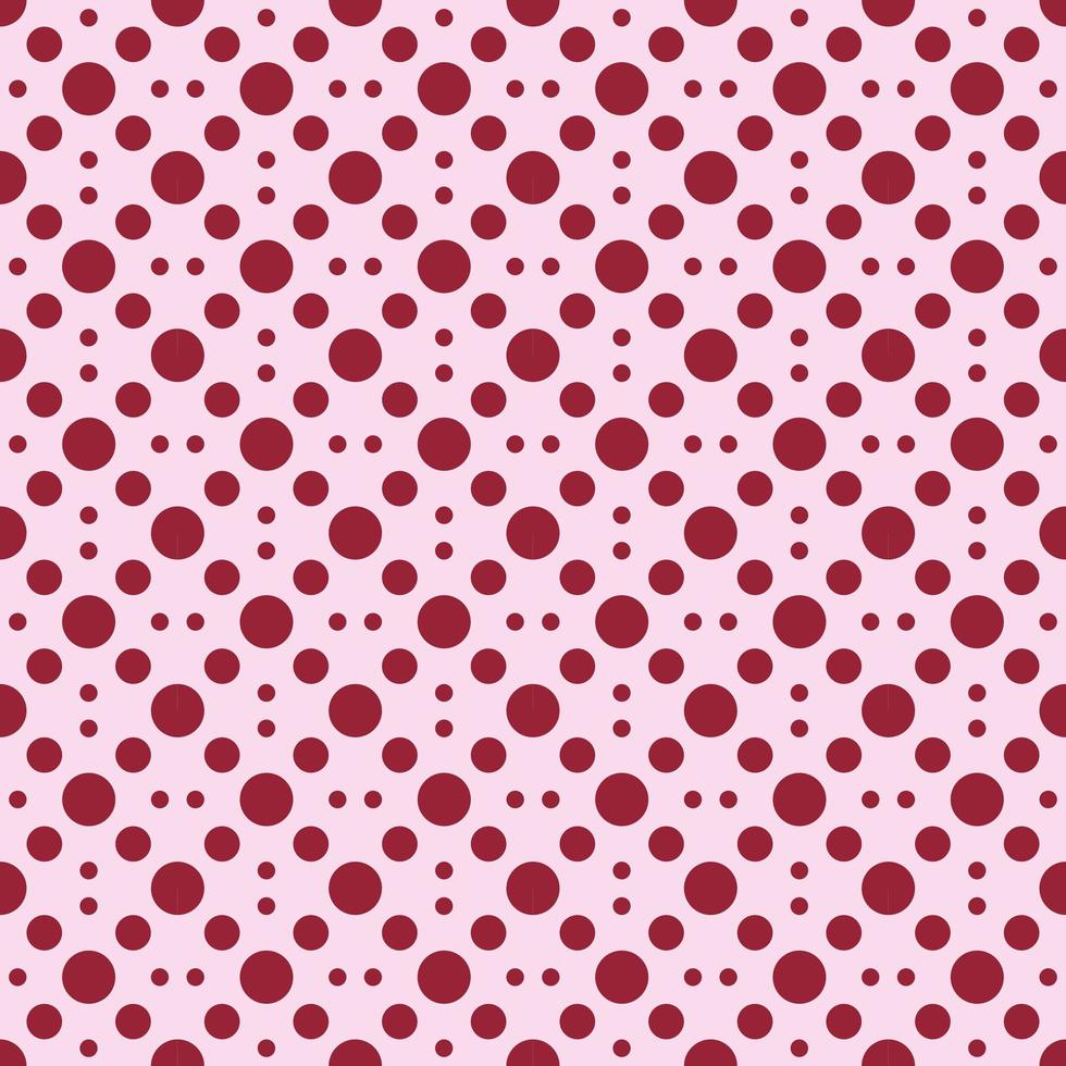 Seamless red polka dots pattern background. Texture pattern geometric design background for clothes, paper,textile, tiles photo