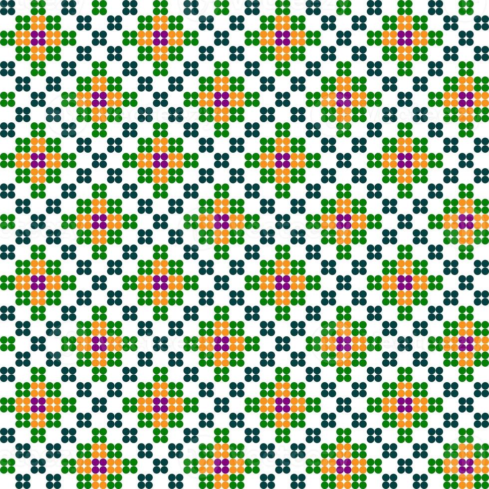 Seamless polka dots pattern bright background. Texture pattern geometric design background for clothes,paper,textile,tiles photo