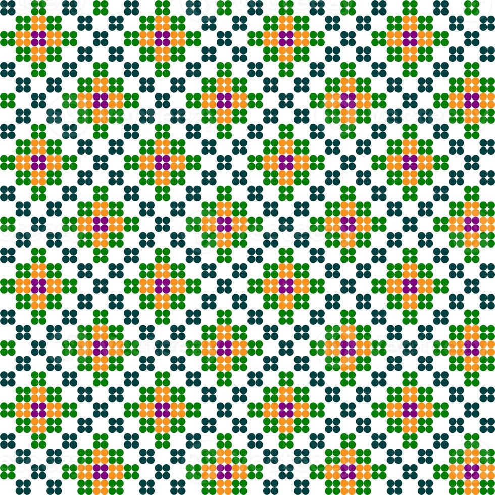 Seamless polka dots pattern bright background. Texture pattern geometric design background for clothes,paper,textile,tiles photo