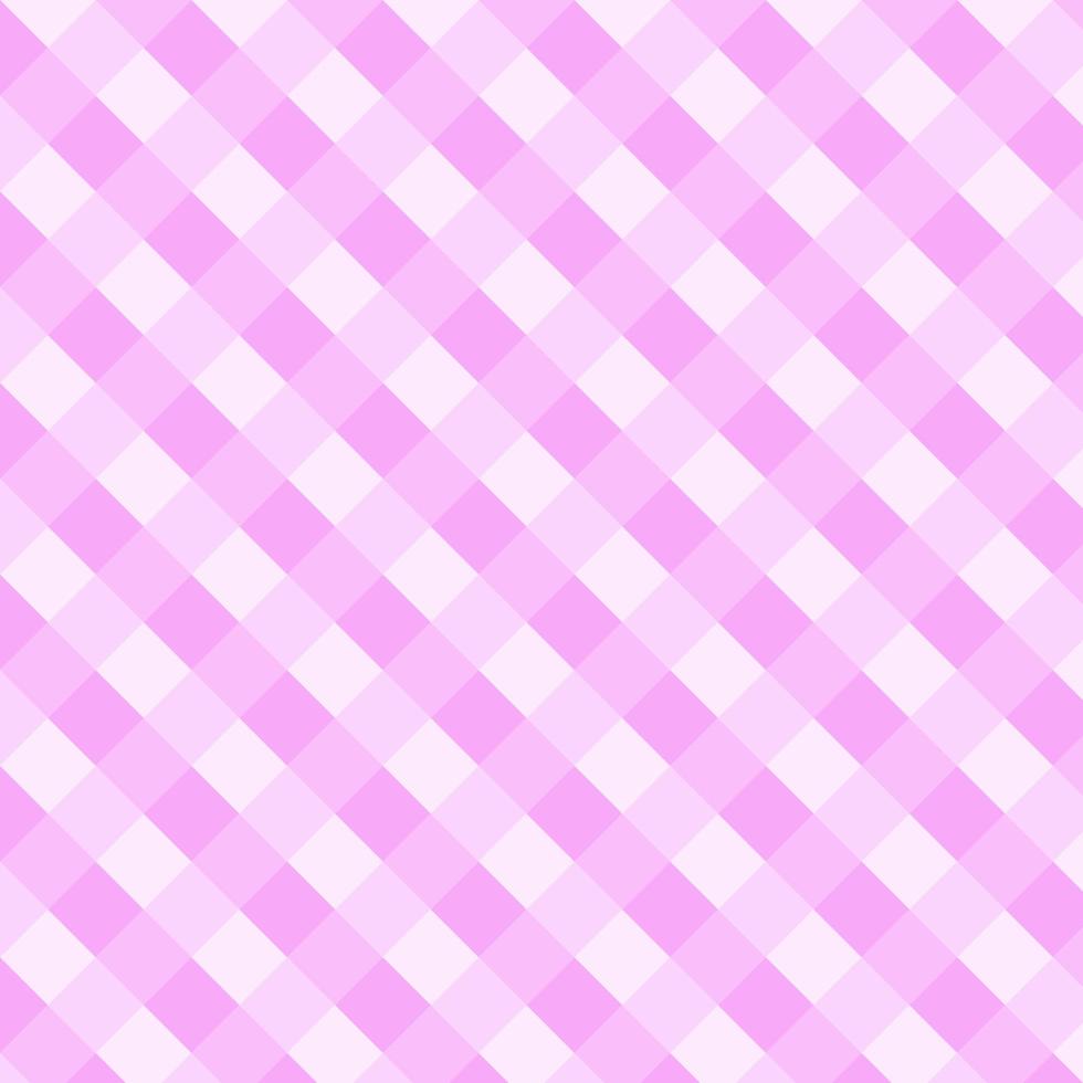 Seamless checkered pink pastel pattern background design for clothes, paper, tiles, textile photo