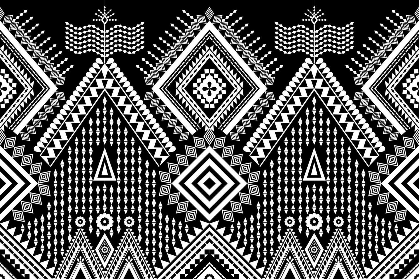 Seamless geometric ethnic asian oriental and tradition pattern design for texture and background. Silk and fabric pattern decoration for carpet, clothing, wrapping and wallpaper vector
