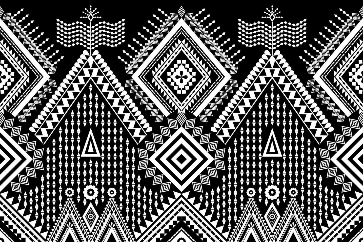 Seamless geometric ethnic asian oriental and tradition pattern design for texture and background. Silk and fabric pattern decoration for carpet, clothing, wrapping and wallpaper vector