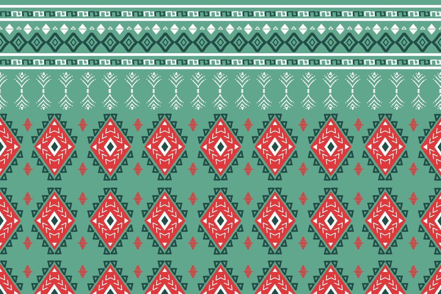 Seamless geometric ethnic asian oriental and tradition pattern design for texture and background. Silk and fabric pattern decoration for carpet, clothing, wrapping and wallpaper vector