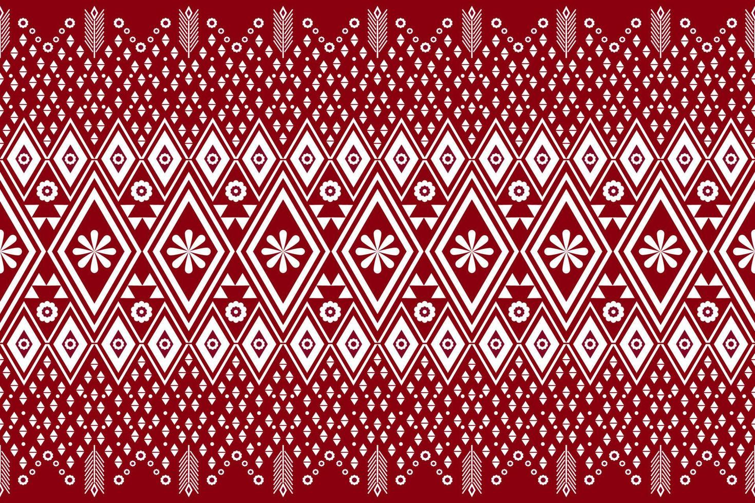 Seamless geometric ethnic asian oriental and tradition pattern design for texture and background. Silk and fabric pattern decoration for carpet, clothing, wrapping and wallpaper vector
