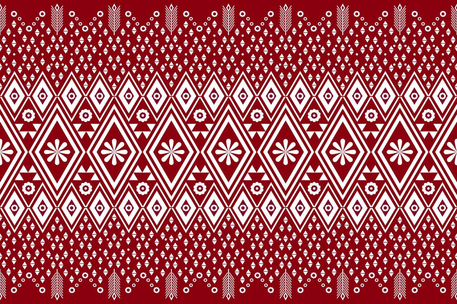 Seamless geometric ethnic asian oriental and tradition pattern design for texture and background. Silk and fabric pattern decoration for carpet, clothing, wrapping and wallpaper vector