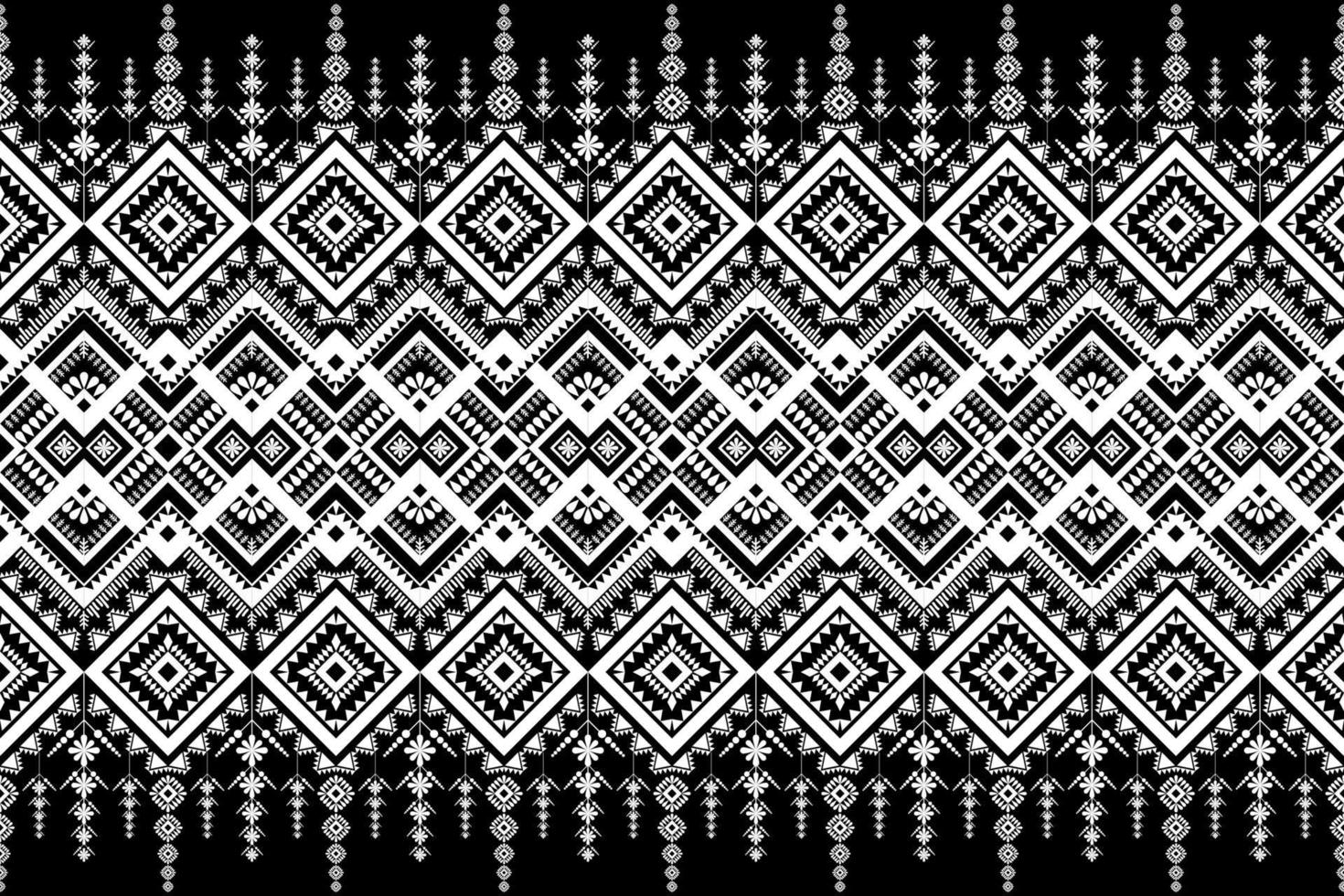 Seamless geometric ethnic asian oriental and tradition pattern design for texture and background. Silk and fabric pattern decoration for carpet, clothing, wrapping and wallpaper vector