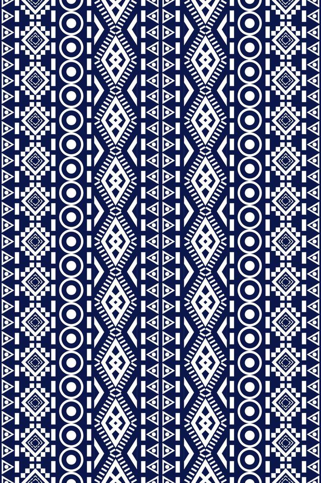 Seamless geometric ethnic asian oriental and tradition pattern design for texture and background. Silk and fabric pattern decoration for carpet, clothing, wrapping and wallpaper vector