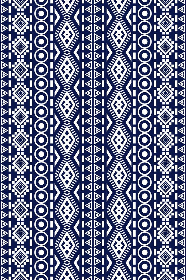 Seamless geometric ethnic asian oriental and tradition pattern design for texture and background. Silk and fabric pattern decoration for carpet, clothing, wrapping and wallpaper vector