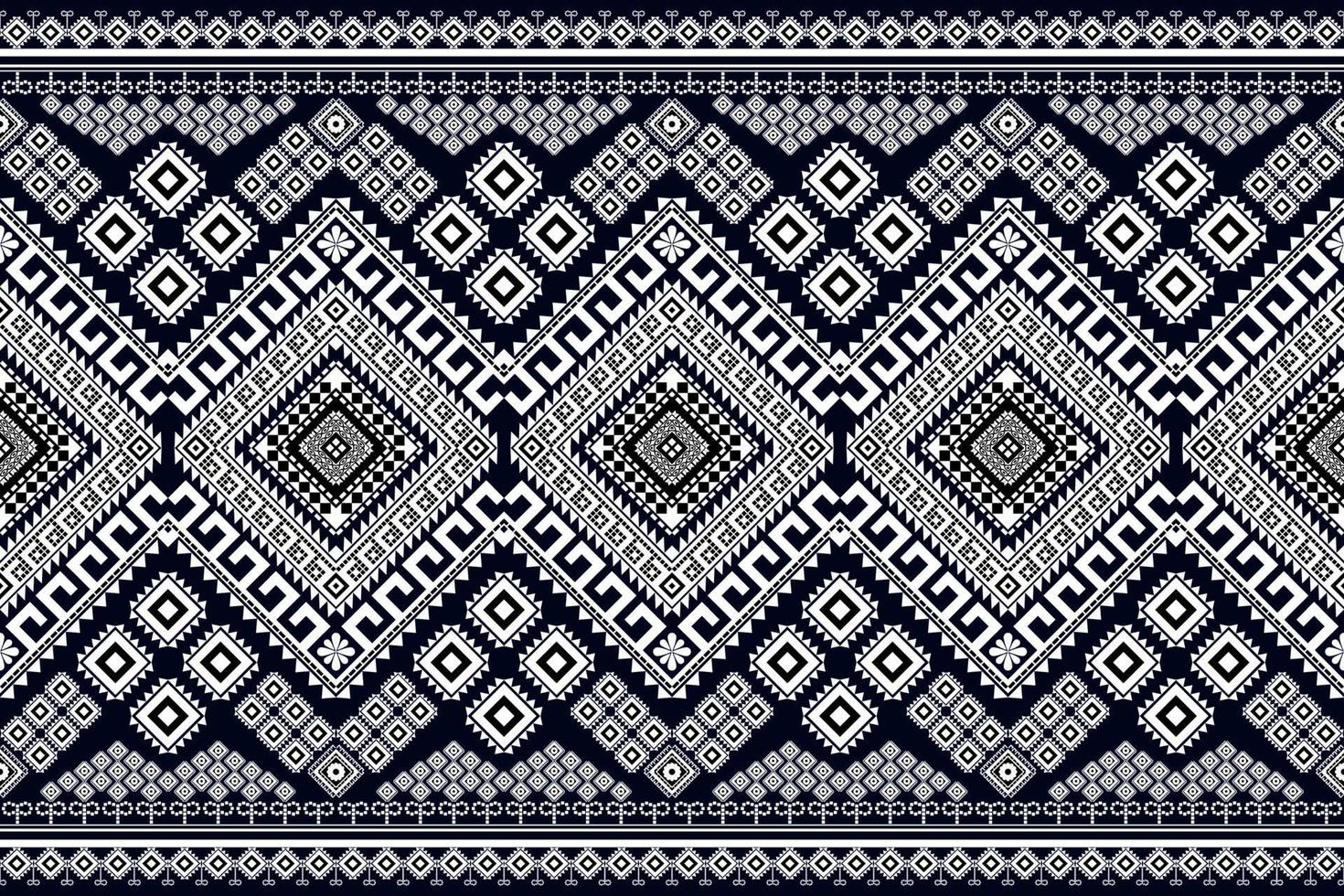 Seamless geometric ethnic asian oriental and tradition pattern design for texture and background. Silk and fabric pattern decoration for carpet, clothing, wrapping and wallpaper vector