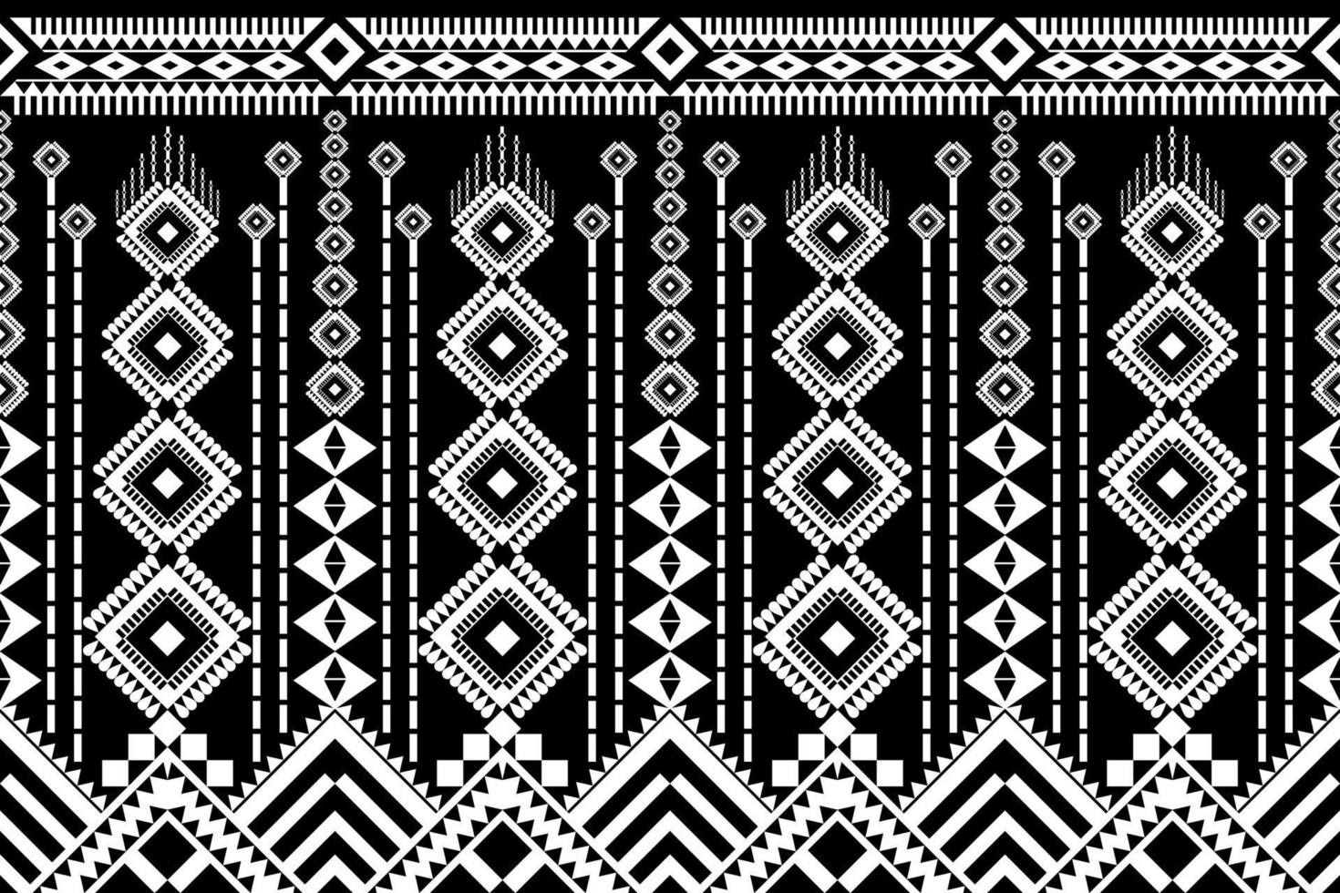 Seamless geometric ethnic asian oriental and tradition pattern design for texture and background. Silk and fabric pattern decoration for carpet, clothing, wrapping and wallpaper vector