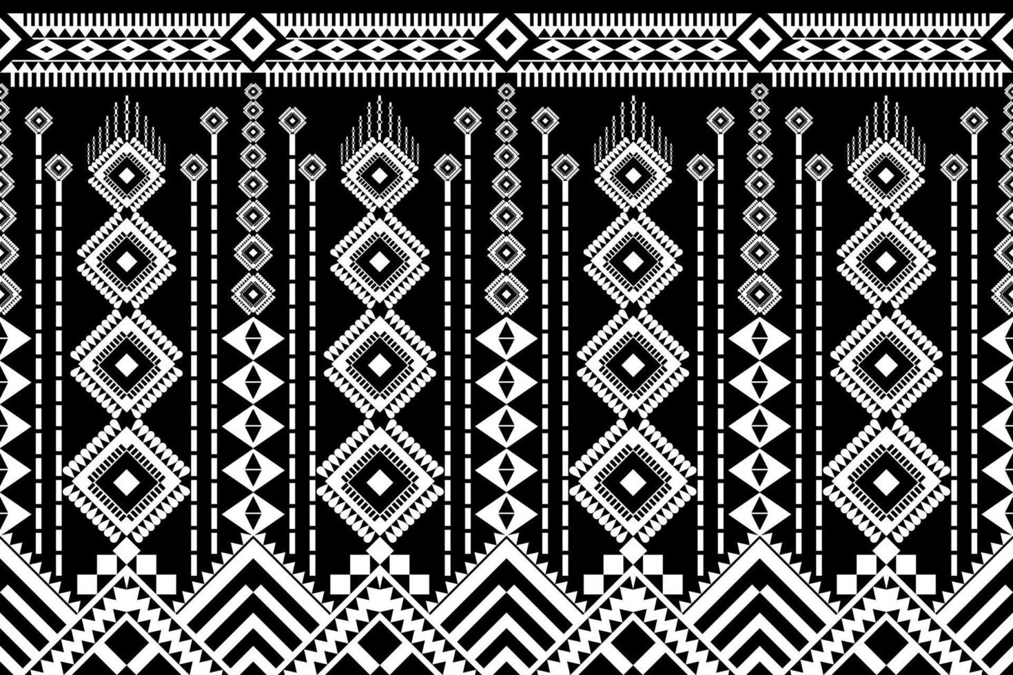 Seamless geometric ethnic asian oriental and tradition pattern design for texture and background. Silk and fabric pattern decoration for carpet, clothing, wrapping and wallpaper vector