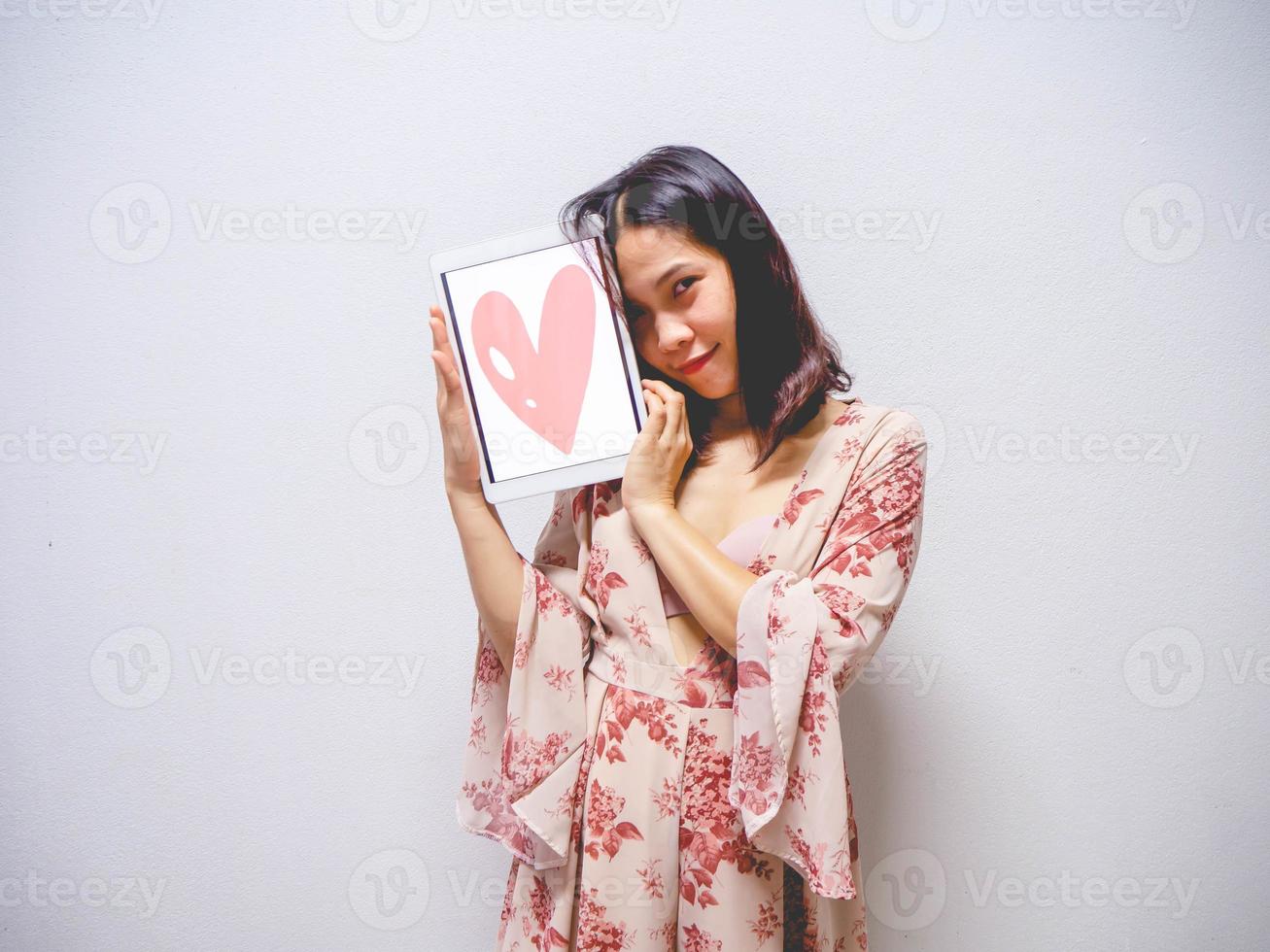 Woman and lover photo