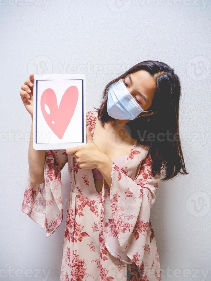 Woman and lover photo