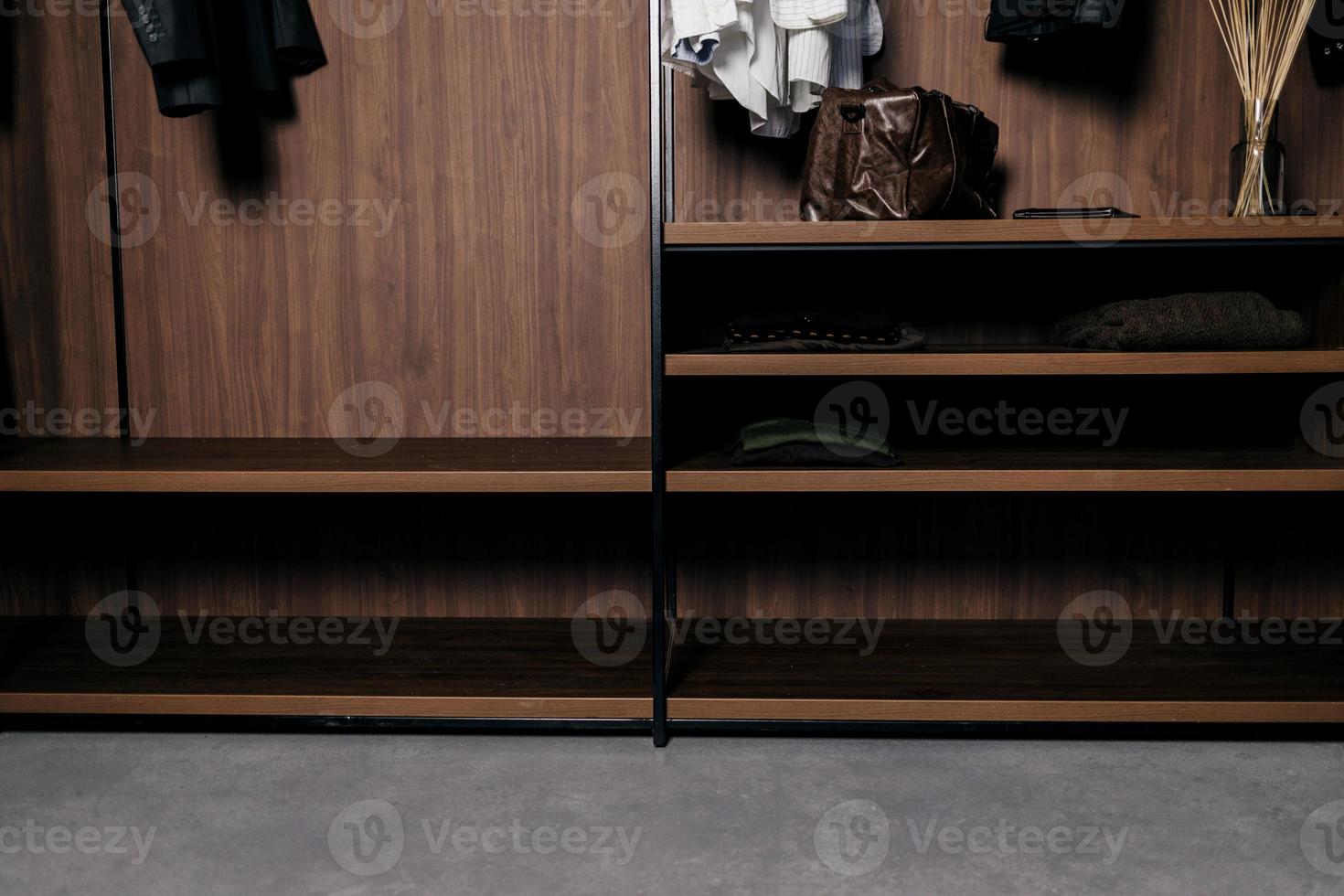 men's wardrobe. retail photo