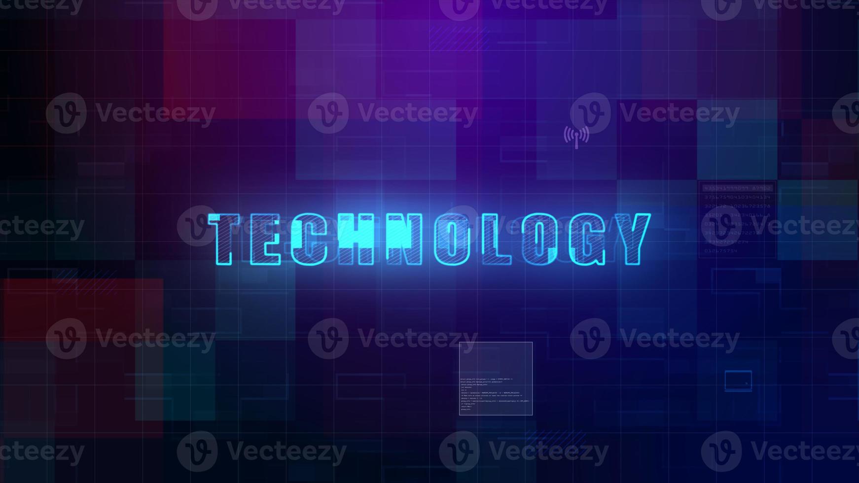 Technology digital data futuristic abstract background photo