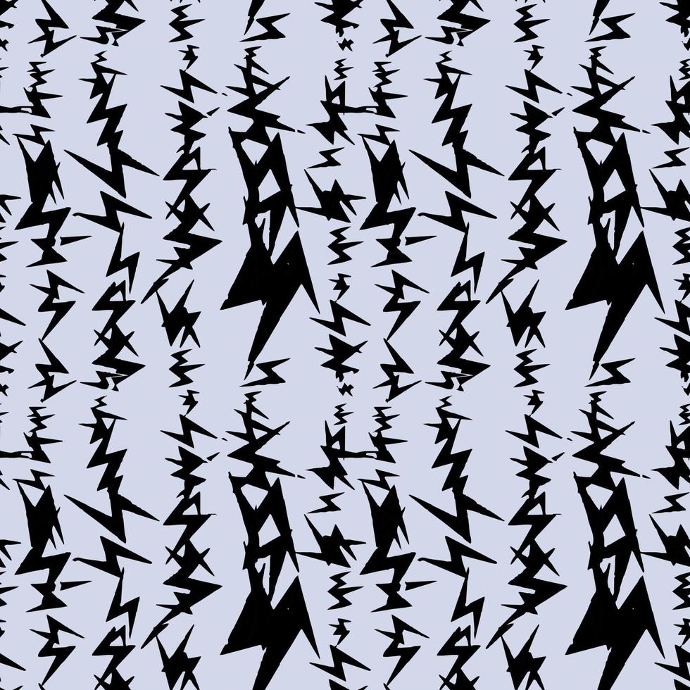 patrón abstracto sin costuras de formas geométricas rotas. las pinceladas están dibujadas a mano vector