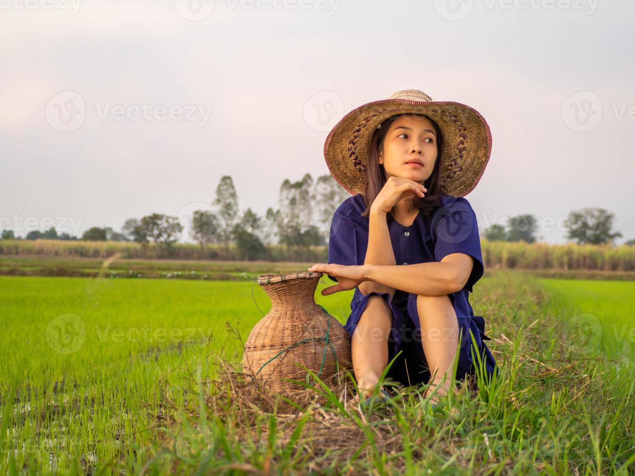 farmer is woman photo