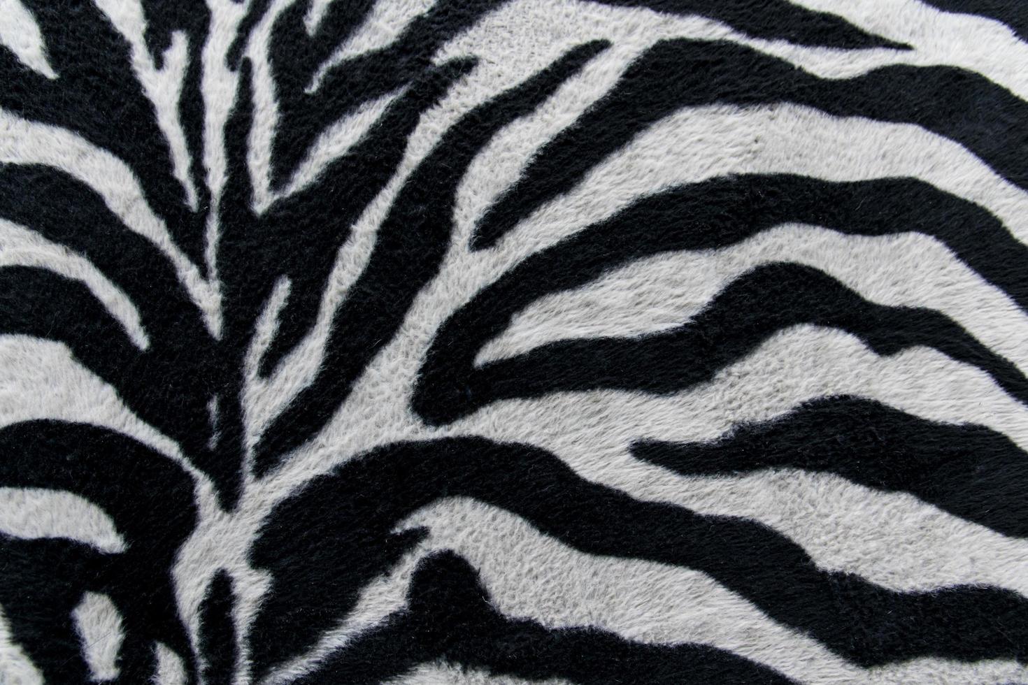 texture of print fabric stripes zebra for background photo