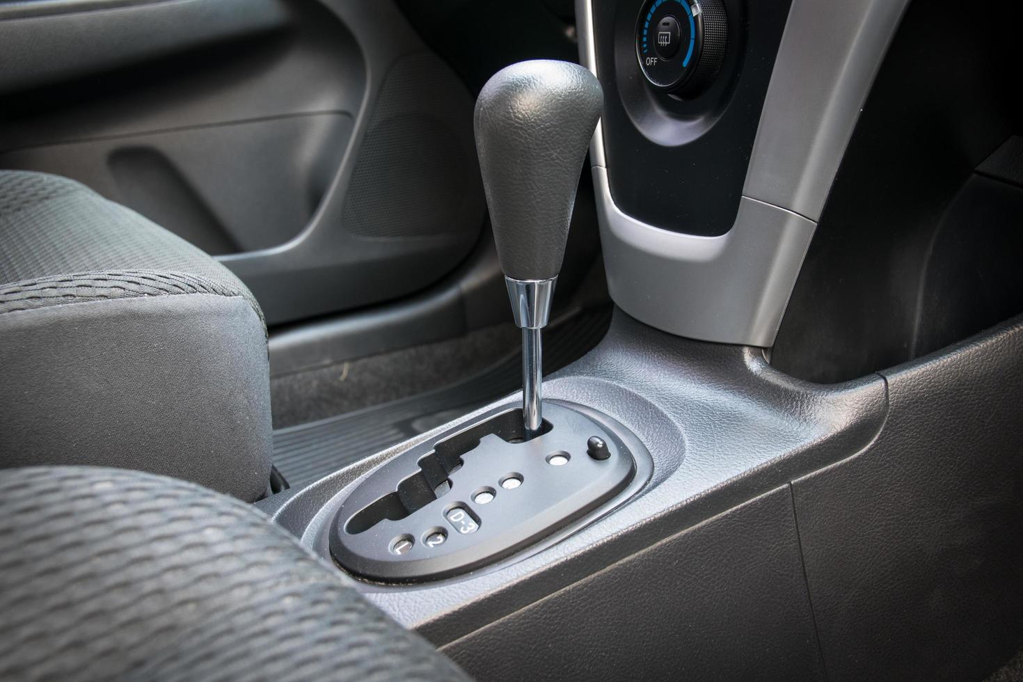 Automatic transmission gear shift. photo