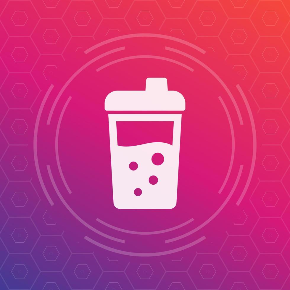Sport shaker vector icon