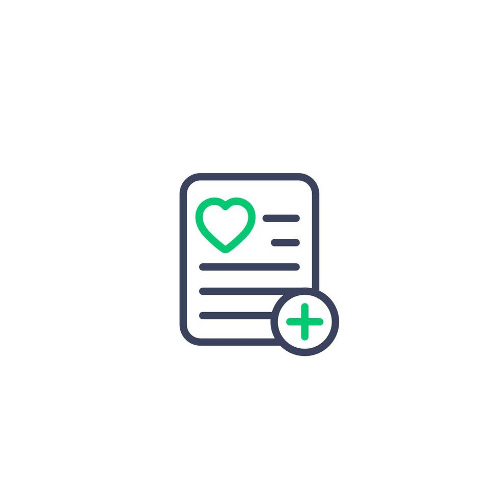 add to wish list vector line icon