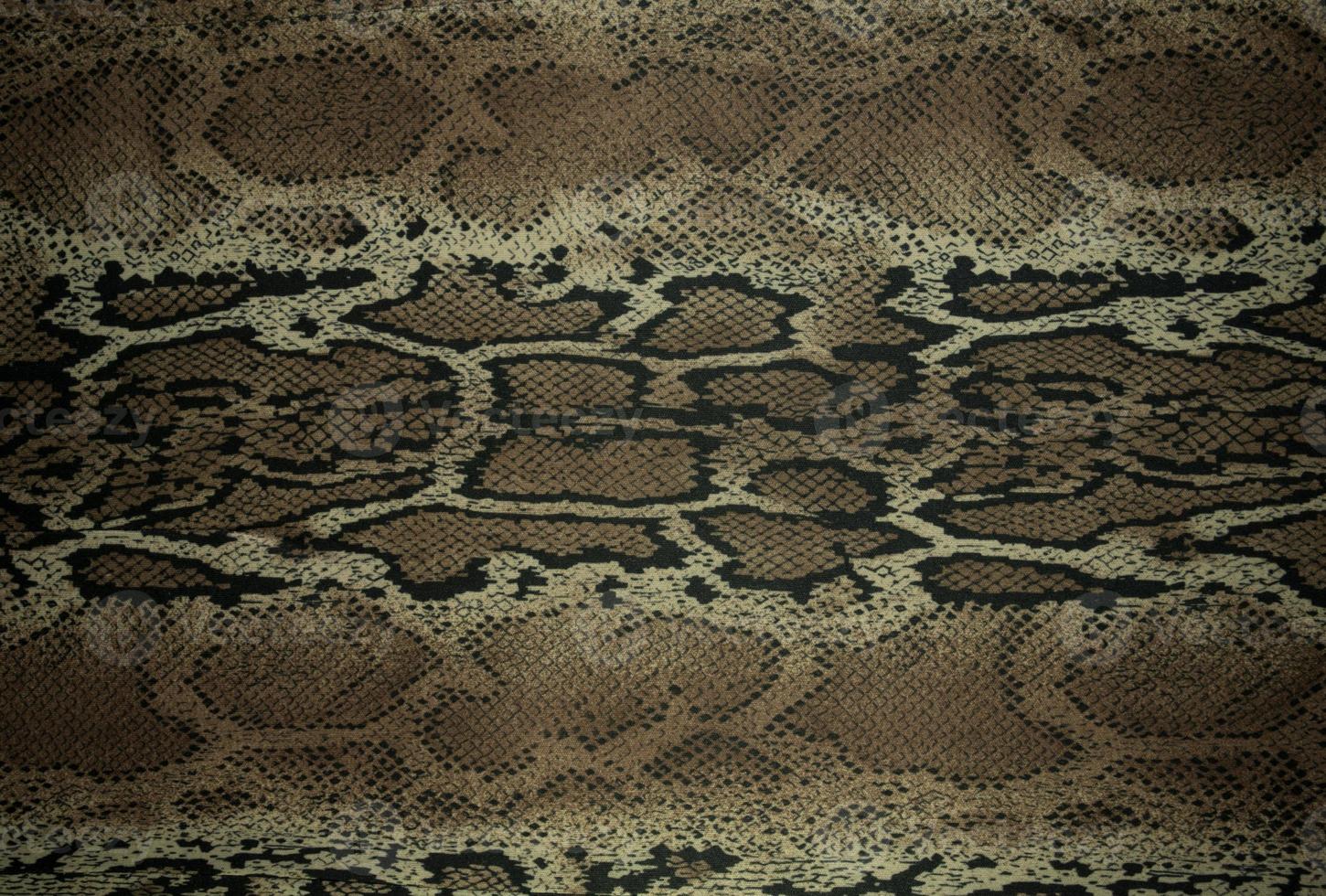 texture of fabric stripes snake leather for background photo