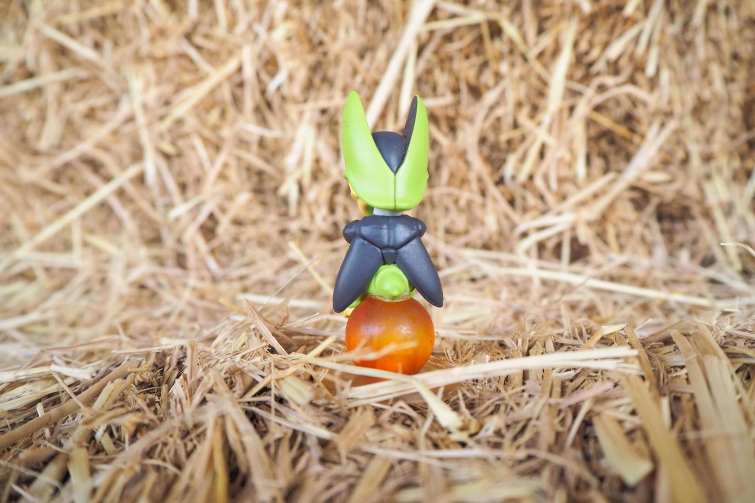 Dragon ball on straws photo