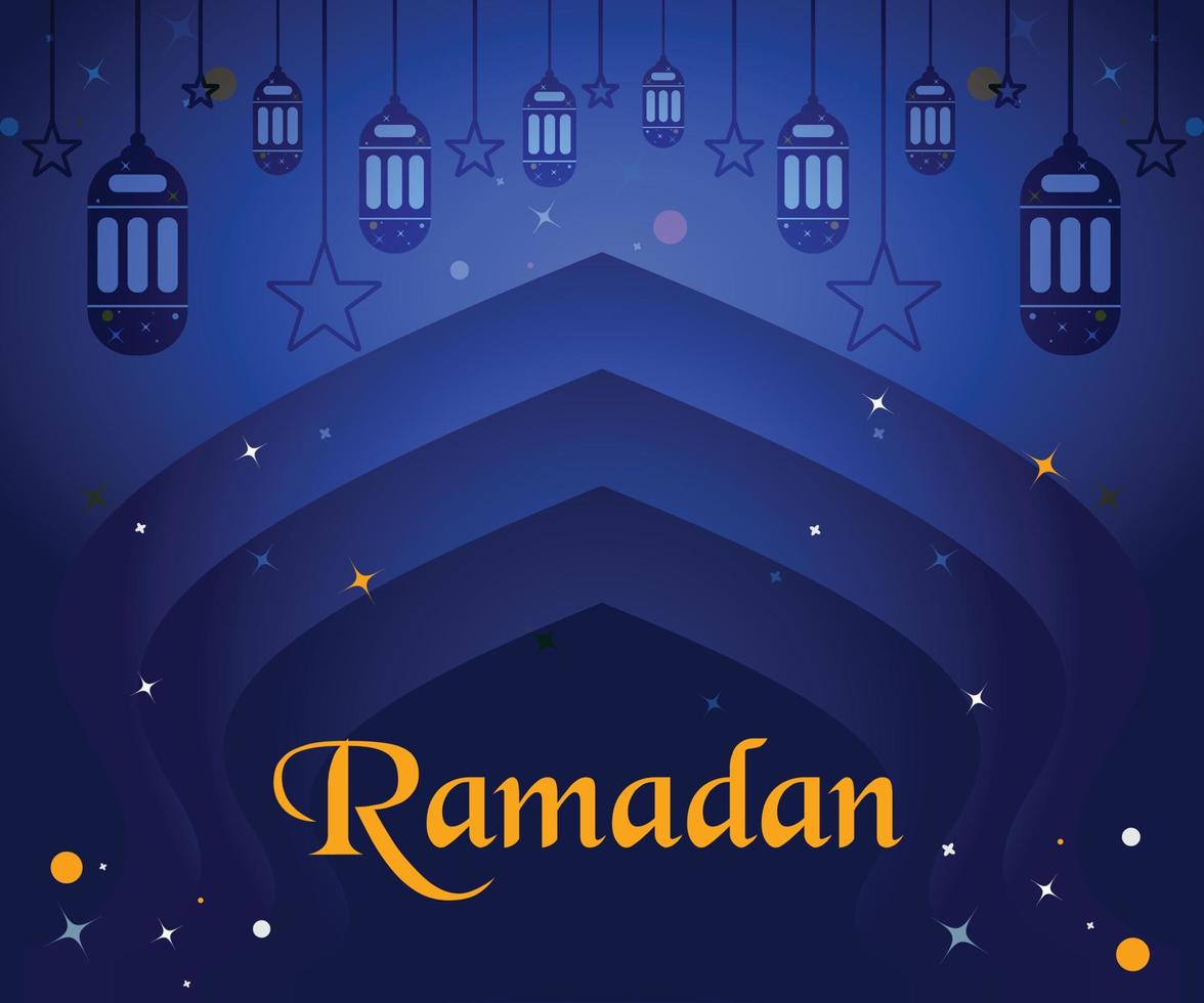 Ramadan Ashura Islamic background Design vector