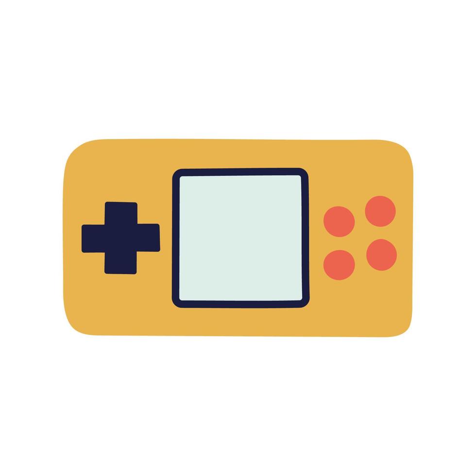 Console. Hand Drawn Doodle Kid Stuff Icon. vector