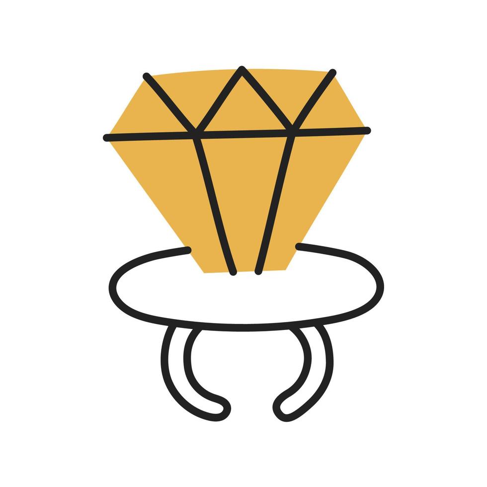 Candy. Hand Drawn Doodle Kid Stuff Icon. vector