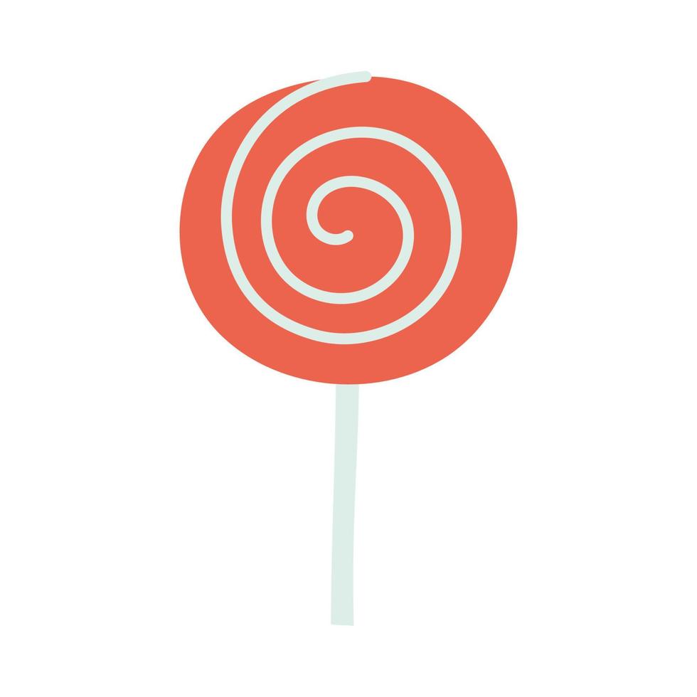 Lollipop. Hand Drawn Doodle Kid Stuff Icon. vector