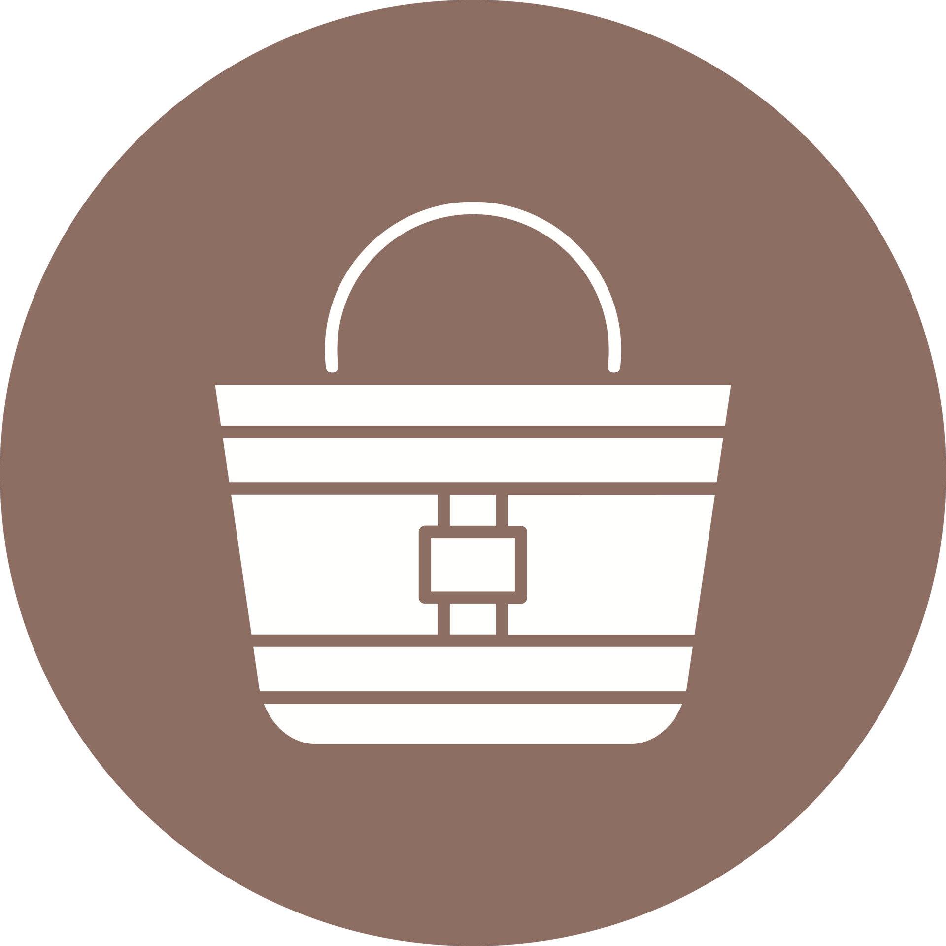 Totebag Glyph Circle Background Icon 6886703 Vector Art at Vecteezy