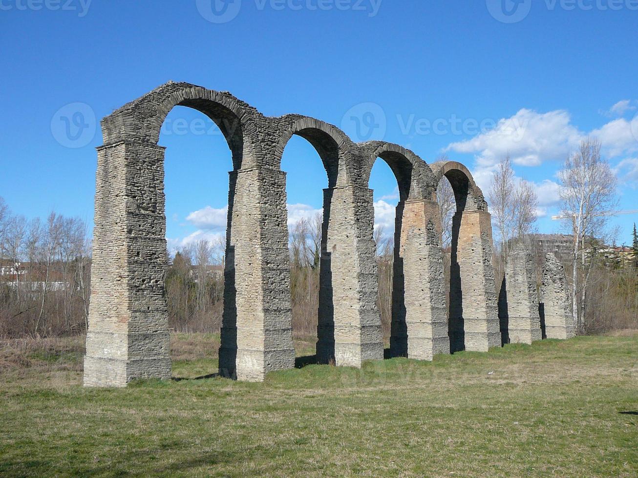 Roman aqueduct in Acqui Terme photo