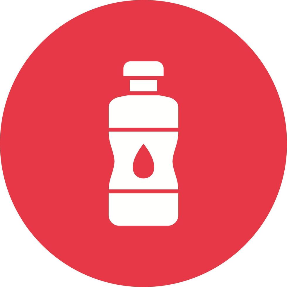 Liquid Dish Washer Line Circle Background Icon vector