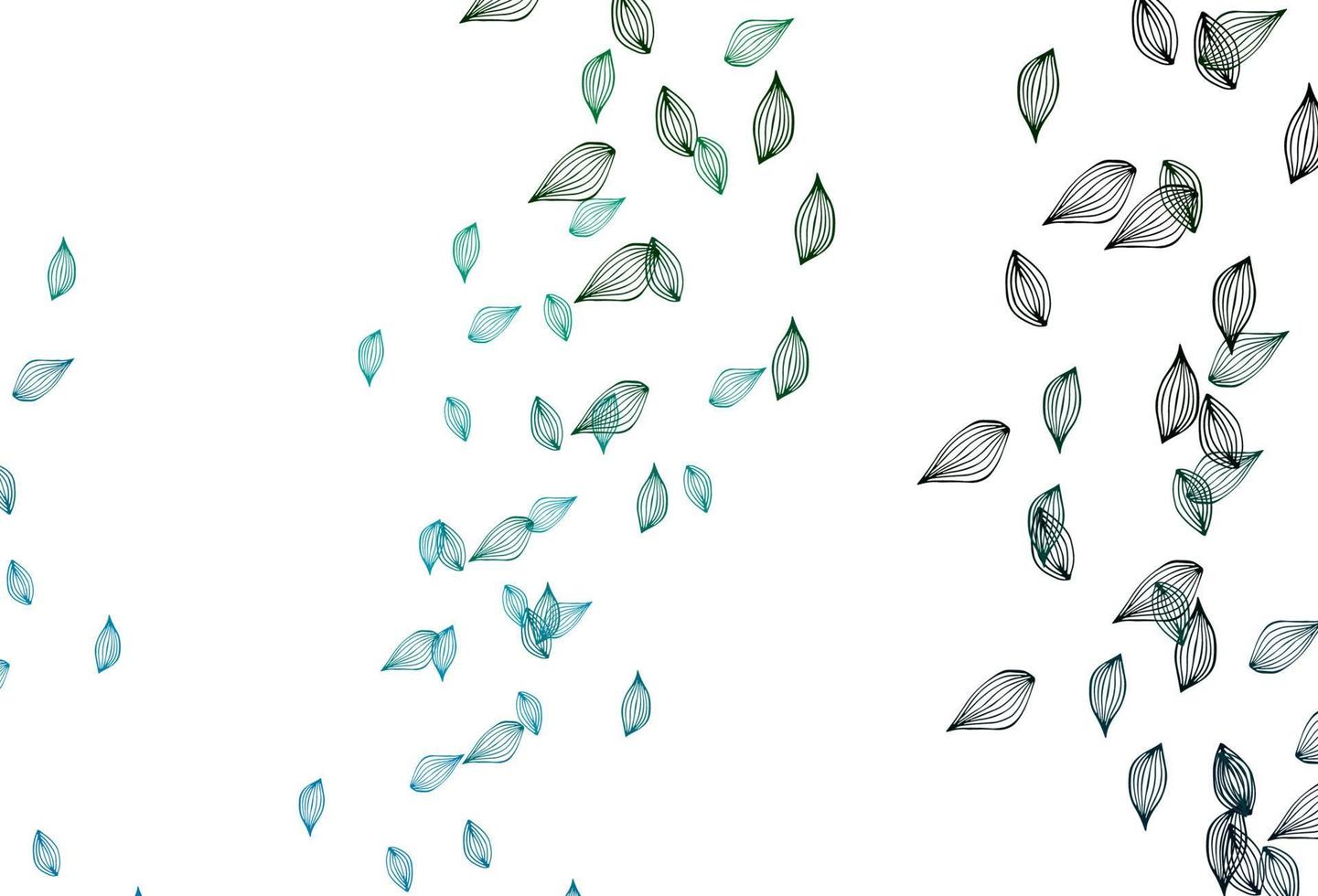 Light Blue, Green vector hand painted template.
