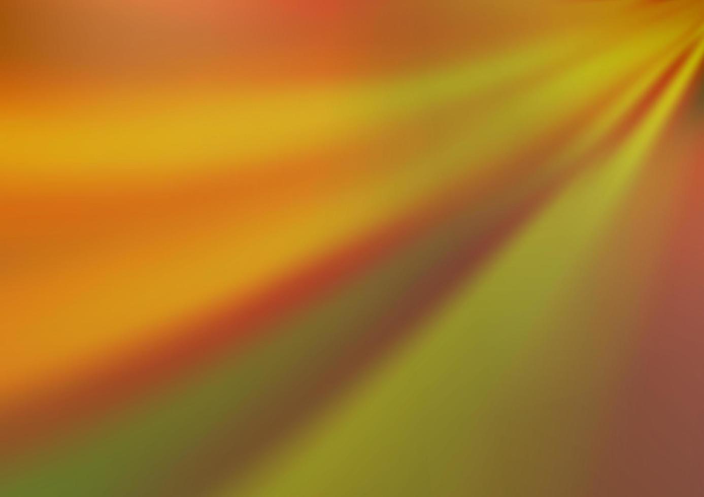 Light Green, Yellow vector blurred bright template.