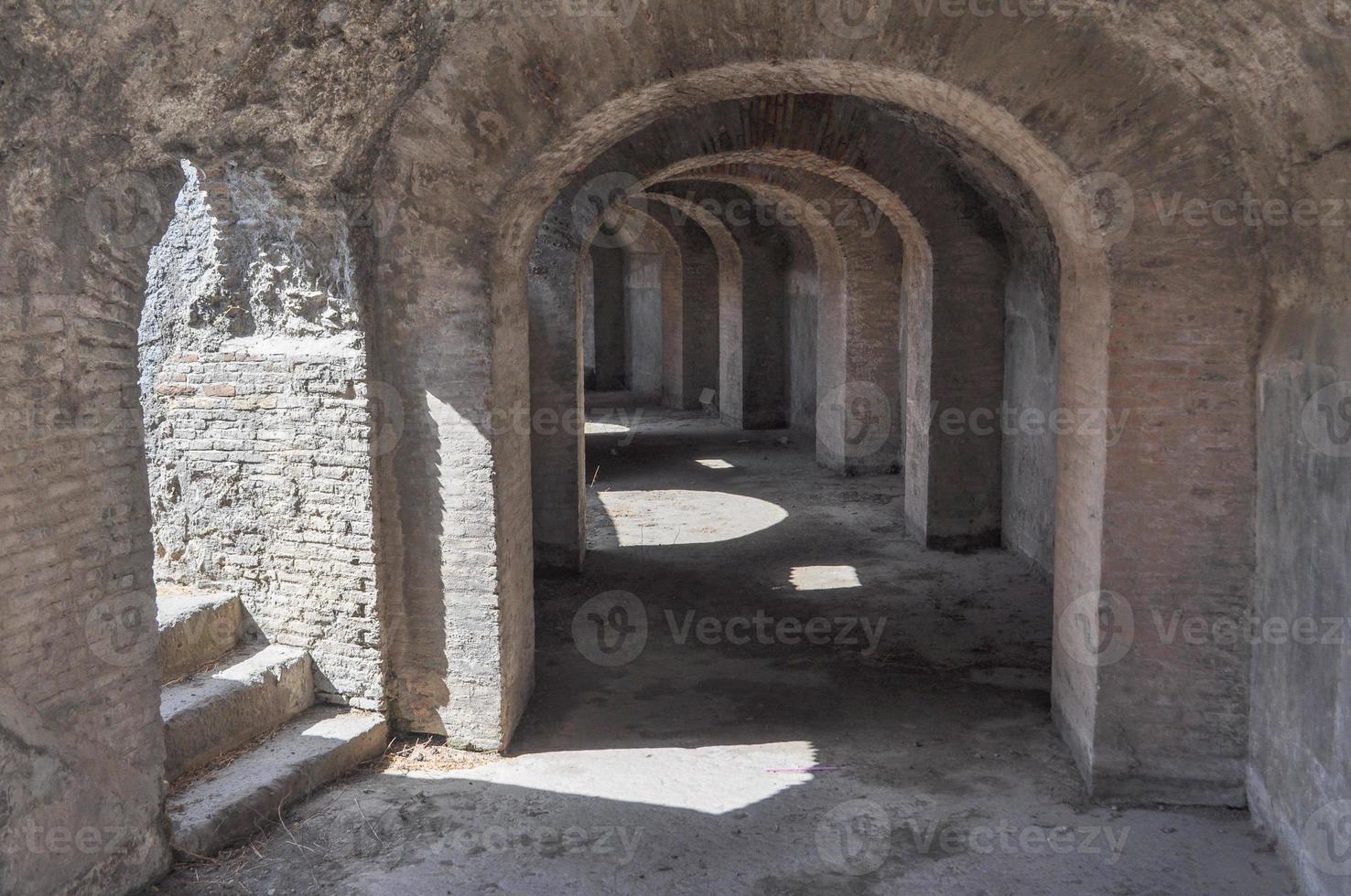 sitio arqueológico de pompeya en pompeya foto