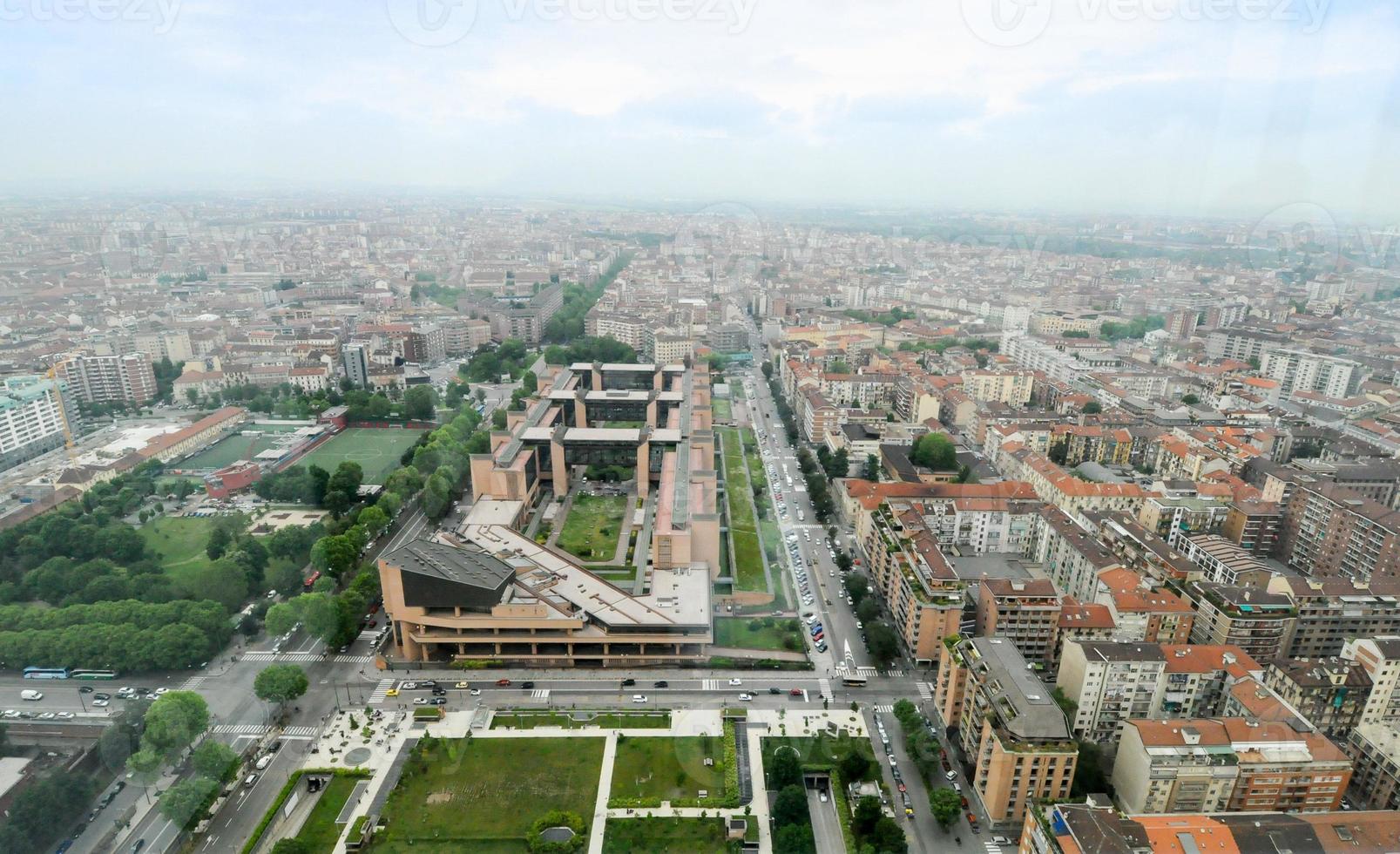 Aerial view of Turin photo