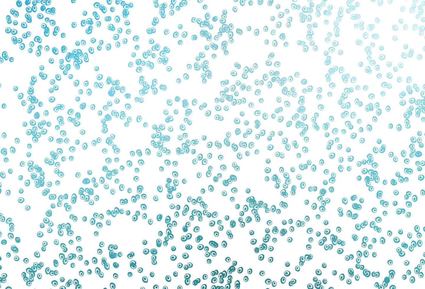 Light BLUE vector template with circles.