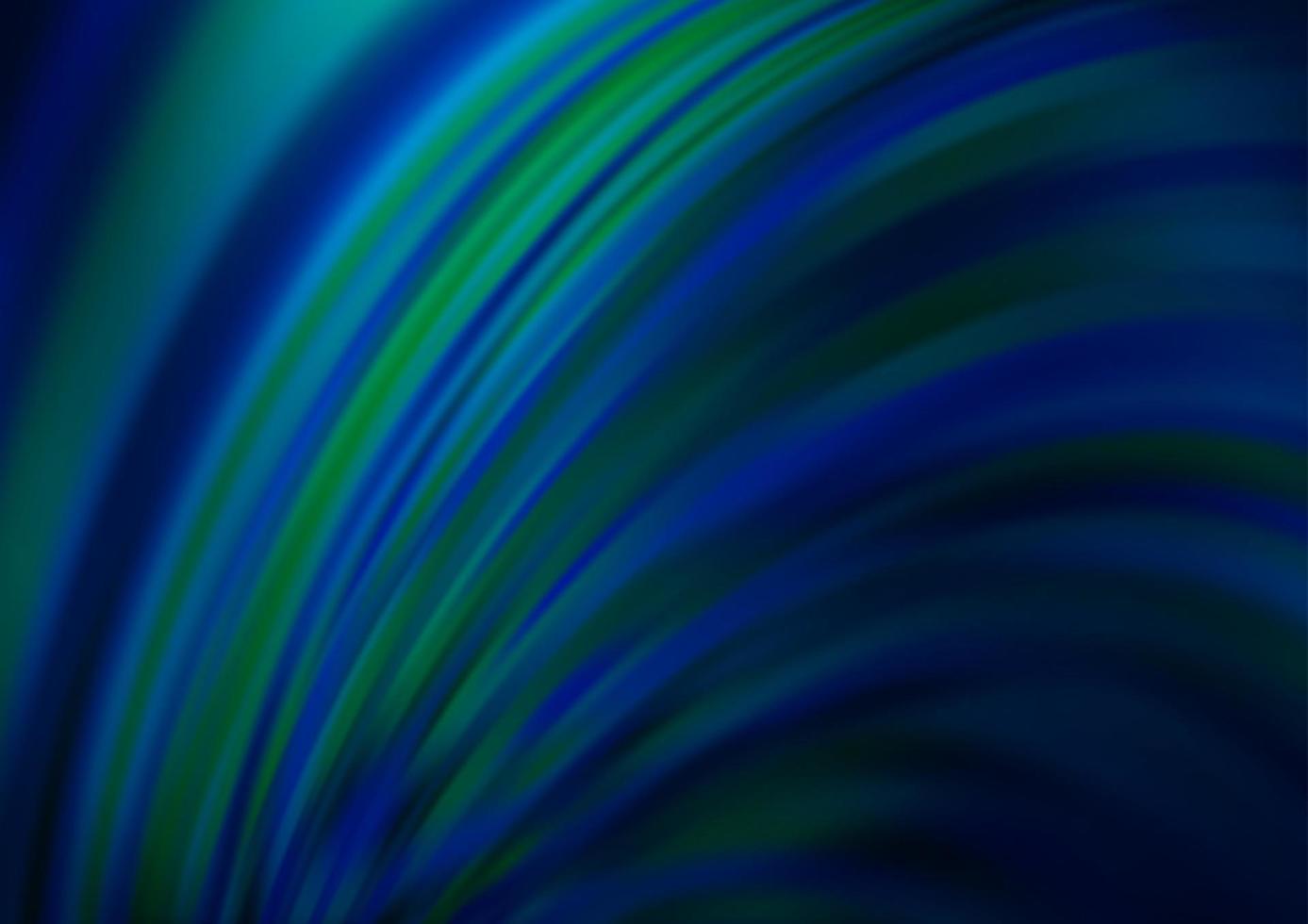 Dark BLUE vector pattern with curved circles.