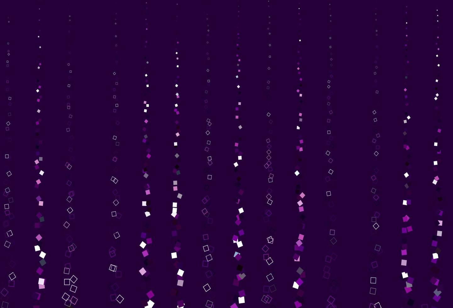 Fondo de vector púrpura claro con rectángulos.
