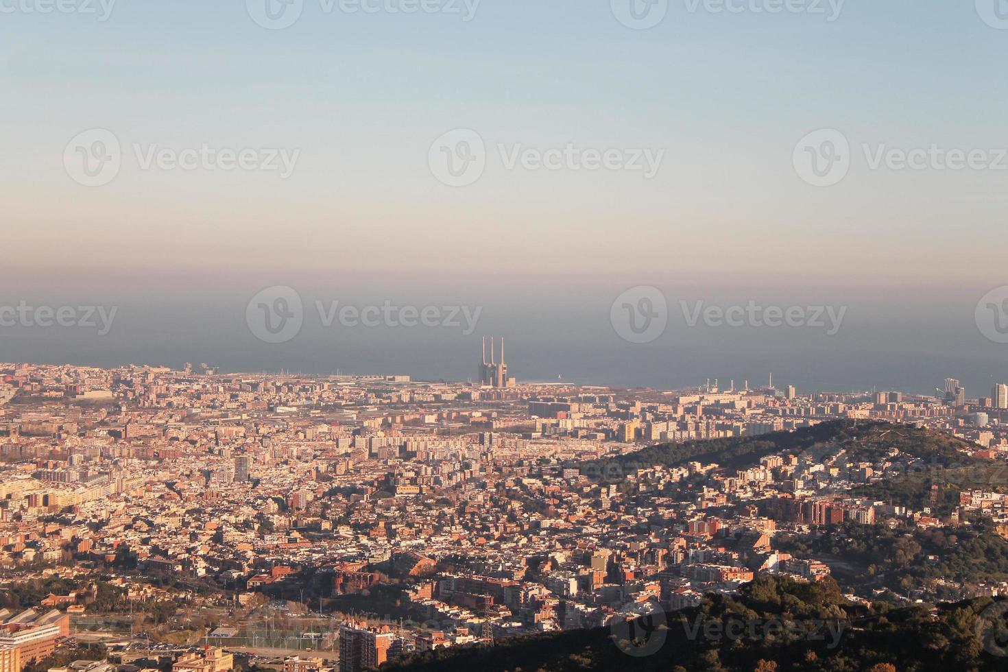 Hills in Barcelona photo
