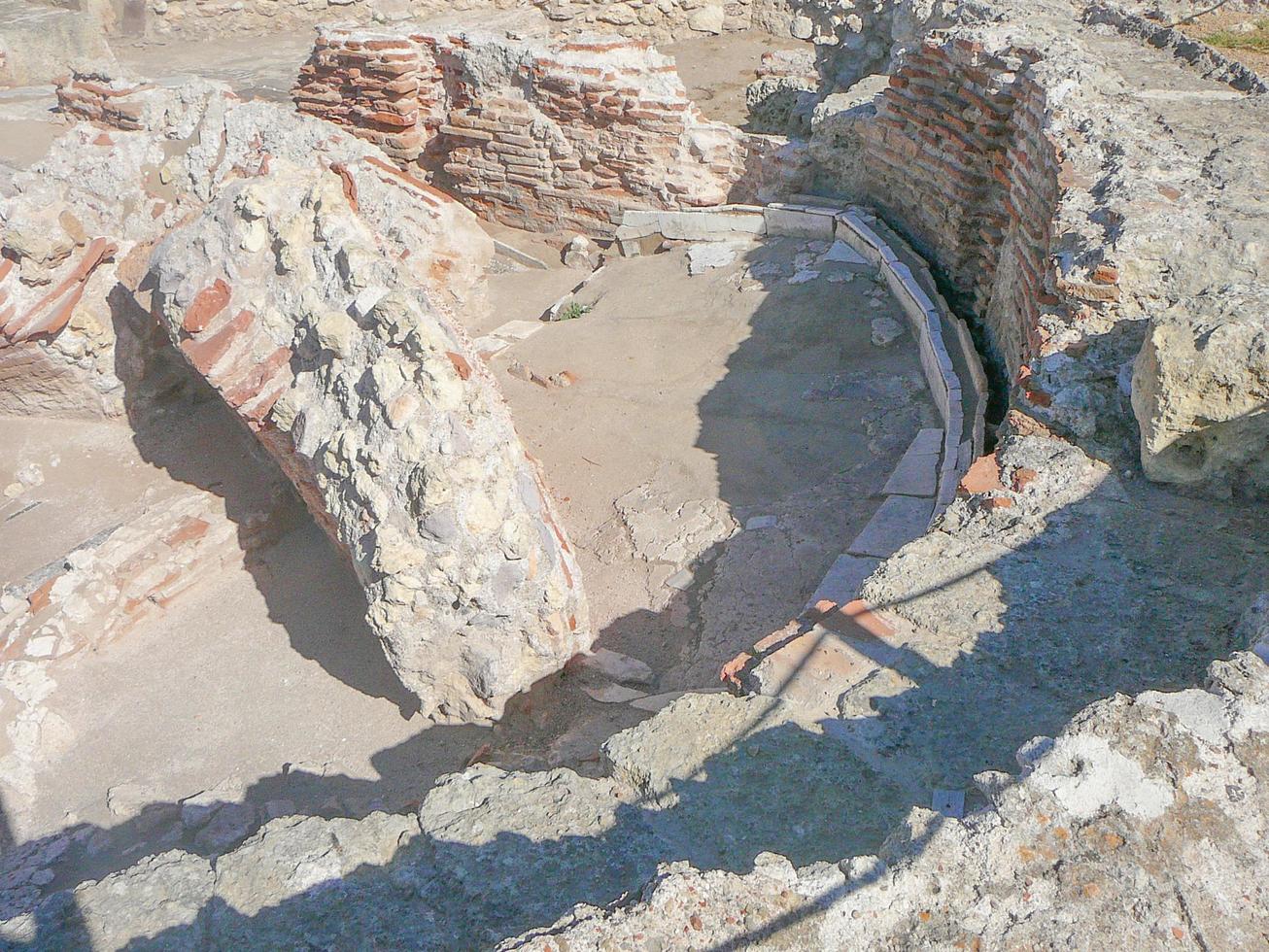 Roman ruins in Porto Torres photo