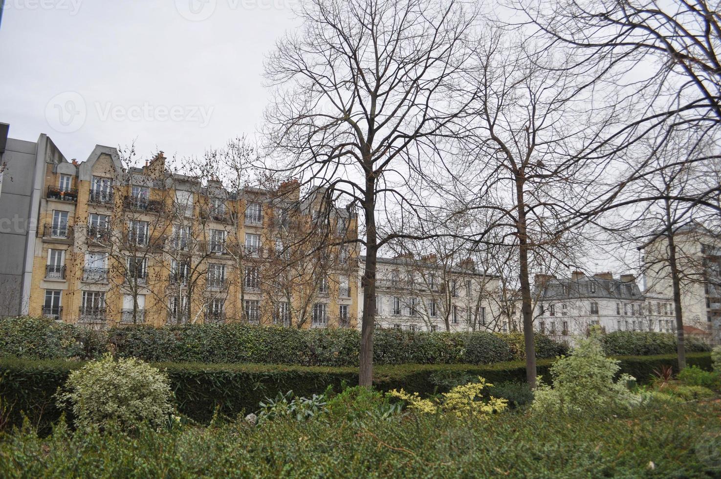 View of the city of Paris photo