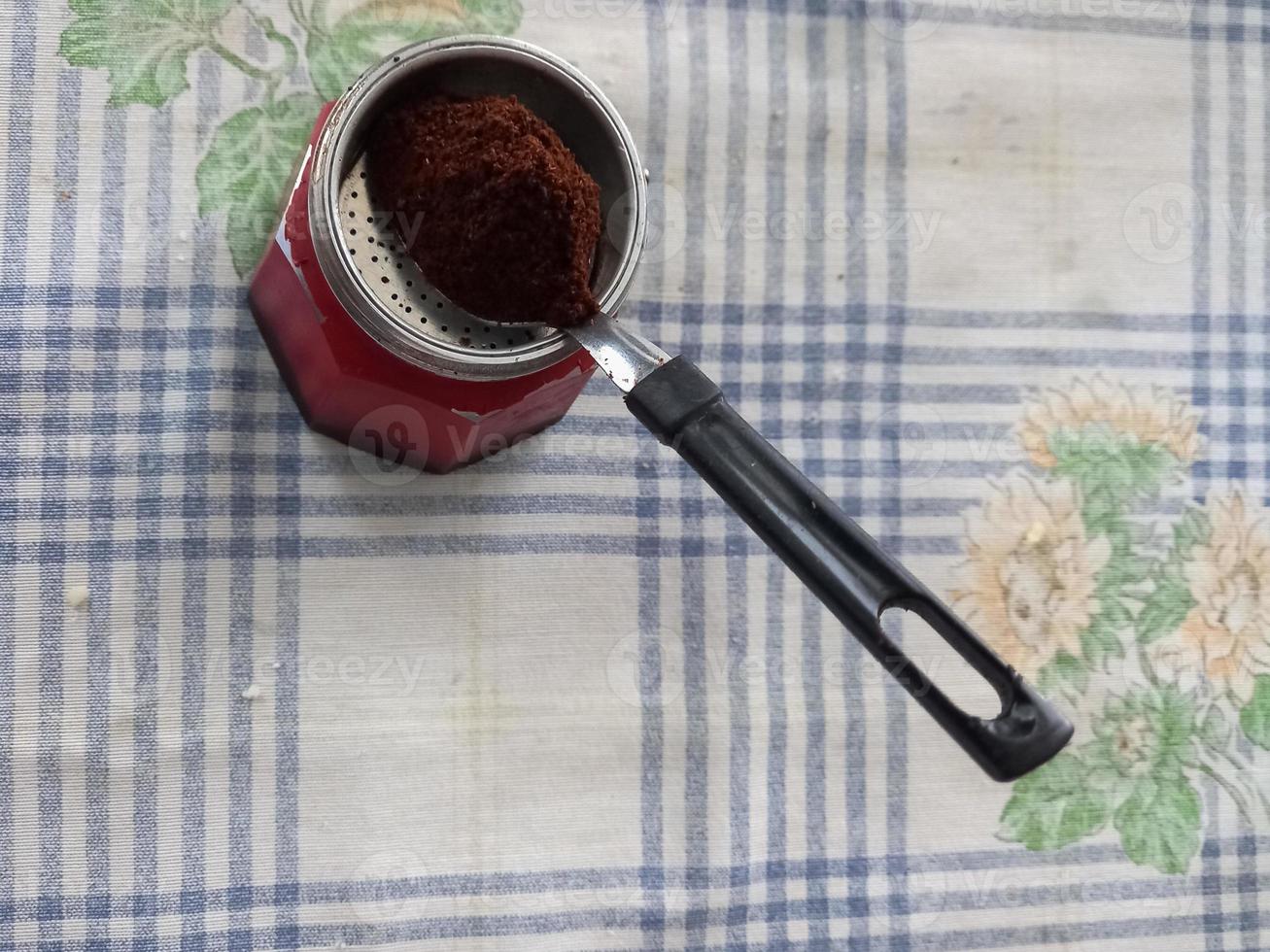 moka pot coffee maker photo