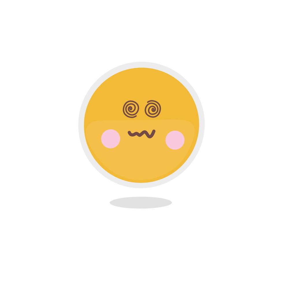 Cute emoji vector