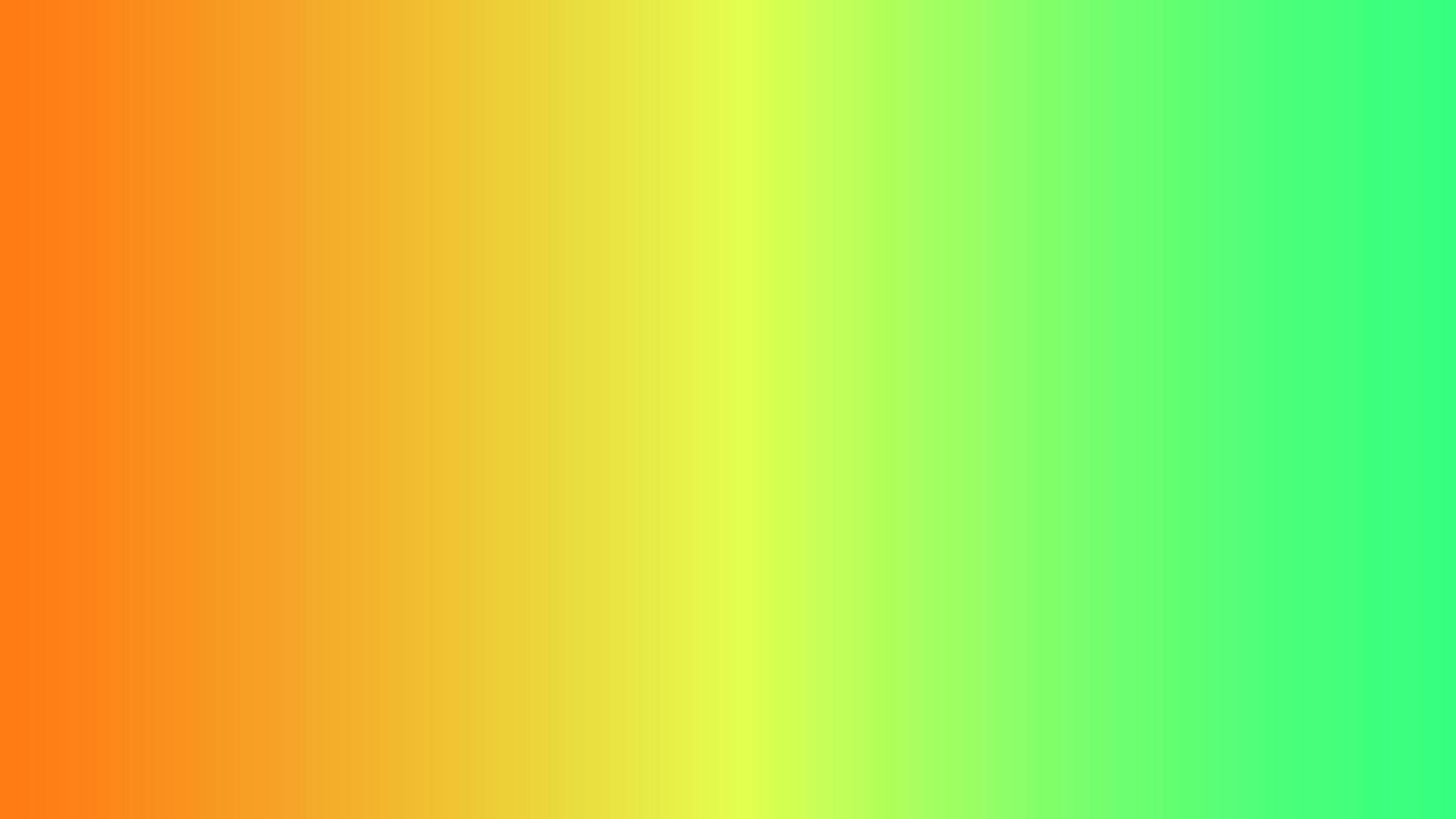 Abstract gradient background orange, yellow, green perfect for design, wallpaper, promotion, presentation, website, banner etc. illustration background vector
